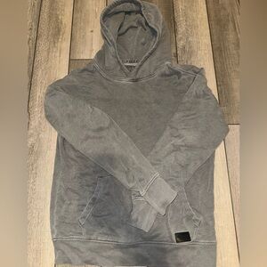 Grey relaxed size small hoodie Abercrombie & Fitch